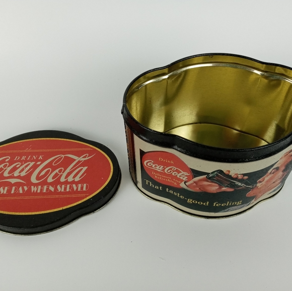 VTG Coca Cola Tin Can - Picture 8 of 10